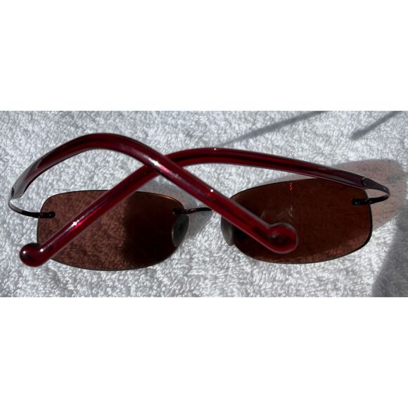 Maui Jim Sunglasses MJ51607 Preowned Brown Honolau Bay Sunglasses - Picture 6 of 7